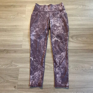 FLX Jogger Tie Dye Spacey Purple Leggings